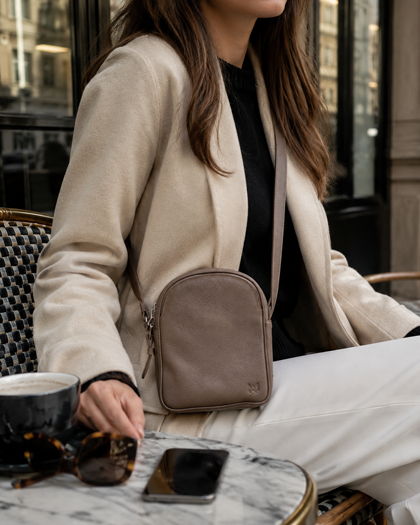 Pochette bandoulière Hublot en cuir