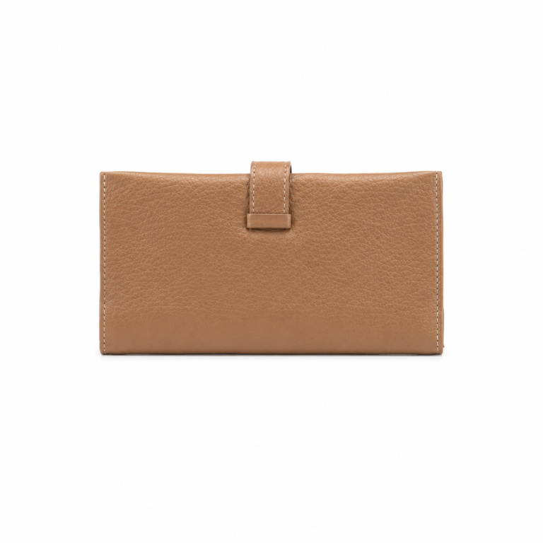 Mova | Organisateur Cuir Pliable – Fermoir Signature en M