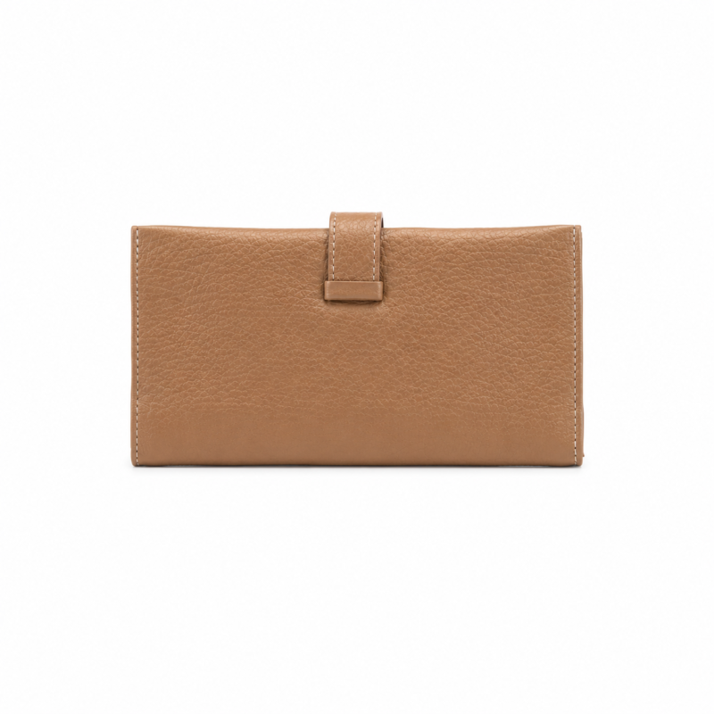 Mova | Organisateur Cuir Pliable – Fermoir Signature en M